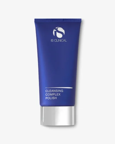 iS Clinical Cleansing Complex Polish дбайливо очищає поверхню шкіри та видаляє забруднення в порах
